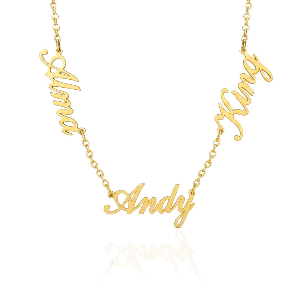 Multi Name Necklace