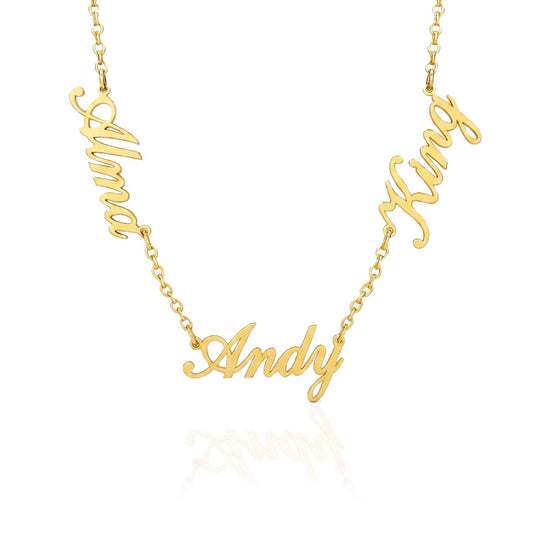 Multi Name Necklace