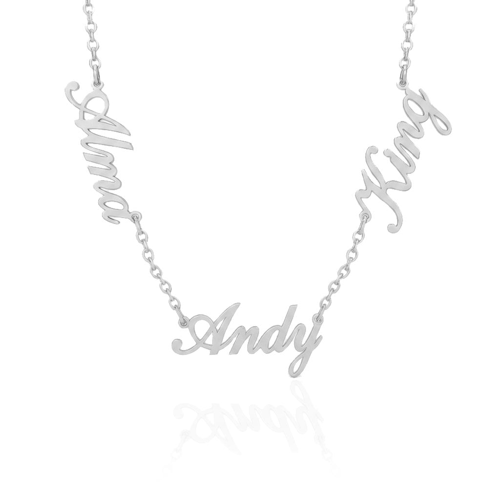 Multi Name Necklace