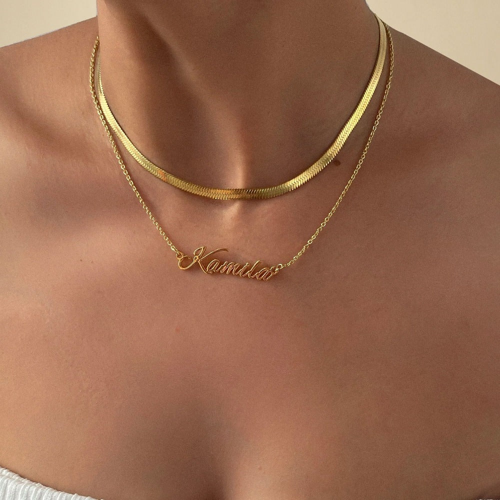 Herringbone Necklace